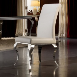 Scaun modern alb, Barroque 792538