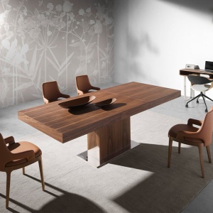 Scaun modern design italian Marron - Img 5