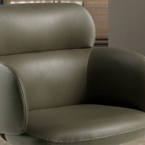 Scaun modern design italian Olive green - Img 9
