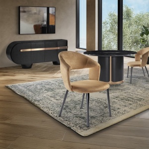 Scaun modern design LUX Willy camel - Img 6