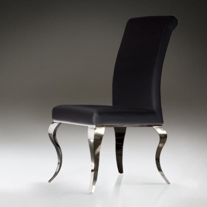 Scaun modern negru, Barroque 792572