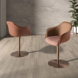 Scaun pivotant cu inaltime reglabila Stool maro - Img 9