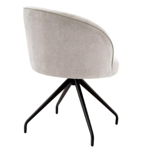 Scaun pivotant design elegant LUX Masters, Clarck sand - Img 4