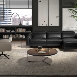 Scaun pivotant design modern Swivel Armchair - Img 7