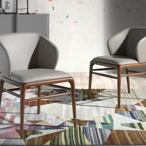 Scaun tapitat design italian Nogal AC 4065-CH16111 - Img 6