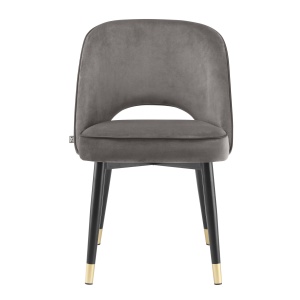 Set de 2 scaune design elegant Cliff, gri 114313 HZ - Img 3