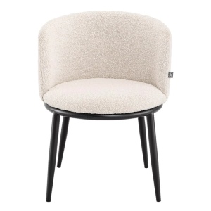 Set de 2 scaune LUX Filmore Boucle cream - Img 4