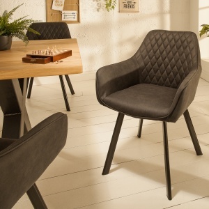 Set de 2 scaune Palermo, antracit A-39342 VC - Img 6