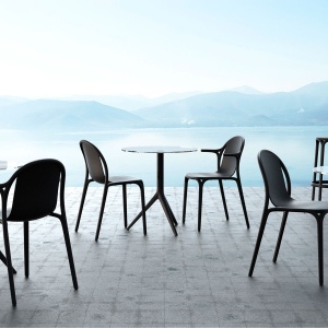 Set de 4 Scaune de exterior / interior design modern premium BROOKLYN CHAIR 65037 Vondom - Img 4