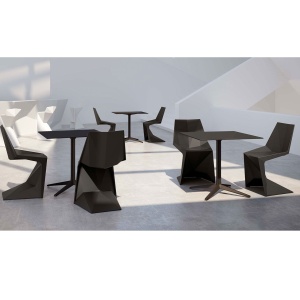 Set de 4 Scaune ultra-moderne de exterior / interior design premium VOXEL CHAIR 51033 Vondom - Img 2