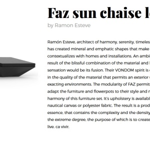 Sezlong design modern FAZ - Img 5
