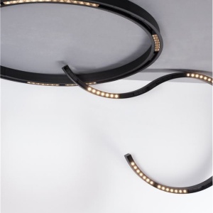 Sistem circular sina magnetica aplicata Breda, React 90cm 239622 universul-luminii.ro