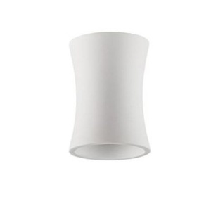 Spot aplicat design decorativ Ghips, PELIA alb - Img 1