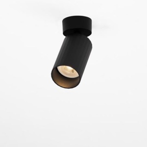 Spot aplicat design tehnic ZELOS negru 630652 universul-luminii.ro