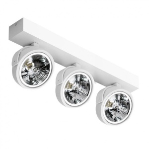 Spot aplicat directionabil JERRY 3 12V alb ZZ AZ1723 - Img 1