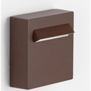 Spot aplicat exterior LED 3000K, IP65 RECTO corten - Img 7