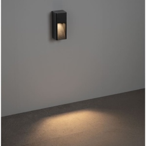 Spot aplicat perete exterior IP65 MAZU negru - Img 4