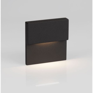 Spot aplicat perete exterior LED 2700K IP65 DAN negru - Img 5