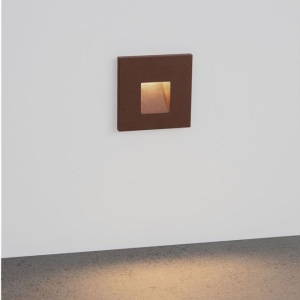 Spot aplicat perete exterior LED 2700K IP65 Pik corten - Img 3