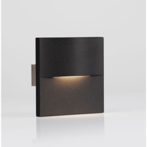 Spot aplicat perete exterior LED 3000K IP65 FLAC negru - Img 5