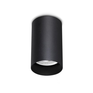 Spot aplicat tavan LOOK PL1 ROUND D60 H100 NERO