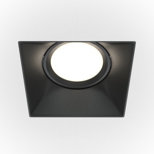 Spot incastrabil design tehnic Dot negru 11,2x11,2cm 42582 universul-luminii.ro
