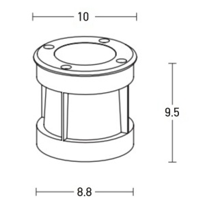 Spot incastrabil exterior IP65, LED 6W E189 - Img 3