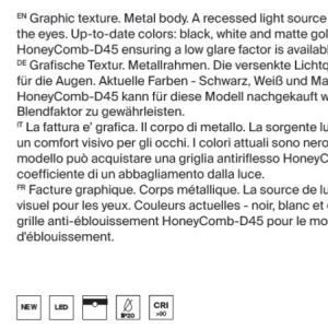 Spot LED, accesoriu pentru sina magnetica Exility, Artisan auriu mat 3000K 231412 universul-luminii.ro