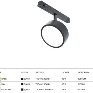 Spot LED, accesoriu pentru sina magnetica Exility, Rado 4000K 220292 universul-luminii.ro