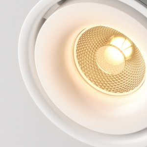 Spot LED ajustabil, accesoriu pentru sinele monofazate Unity, Yin alb - Img 4