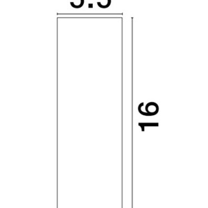 Spot LED aplicat design minimalist DOC 10W negru - Img 5