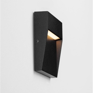 Spot LED aplicat iluminat exterior ambiental IP54 TOBY negru 160432 universul-luminii.ro