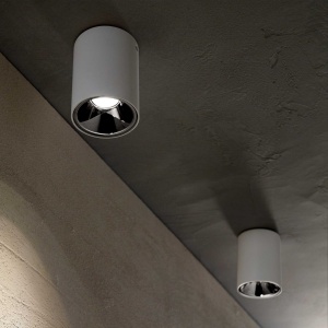 Spot LED aplicat modern Nitro pl round d08 NERO - Img 2