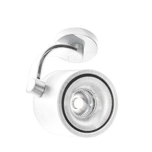 Spot LED cu brat aplicat directionabil de tavan/plafon COSTA alb