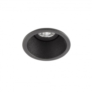 Spot LED dimabil / incastrabil / orientabil pentru tavan / plafon FOX negru 5W