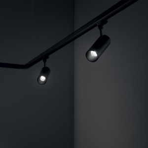 Spot LED directionabil pentru sina Link, FOX 08W CRI80 41° 3000K BK 250403 IDL