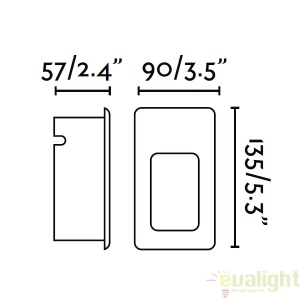 SPOT LED INCASTRABIL DE EXTERIOR NASE-2 70399 66752 universul-luminii.ro