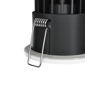 Spot LED incastrabil design tehnic IP65 Zoom alb 6cm 60352 universul-luminii.ro