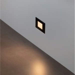 Spot LED incastrabil exterior, ambiental, IP65, RUDY negru 167742 universul-luminii.ro