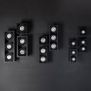 Spot LED incastrabil MINI COLIN-2 Black recessed CRI95 36-50W 4000K 20° 110332 universul-luminii.ro