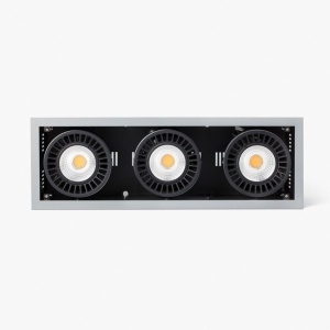 Spot LED incastrabil MINI COLIN-3 Grey recessed 54-75W 2700K 20°