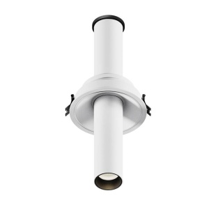 Spot LED incastrabil rotativ retractabil Focus T alb - Img 1