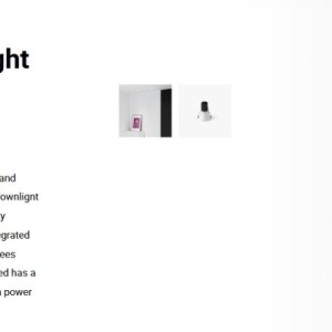Spot LED incastrabil TULIPA White recessed downlight 7W 24° 3000K CRI90 dali 111142 universul-luminii.ro