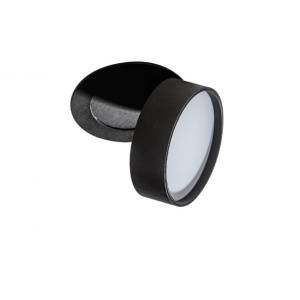 Spot LED incastrat directionabil de tavan/plafon MONA 18W 3000K negru 97832 universul-luminii.ro