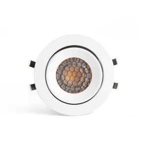 Spot LED incastrat directionabil IP44 KIVI alb 5W 2700K
