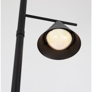 Stalp de exterior IP65 ORIX negru H-220cm - Img 6