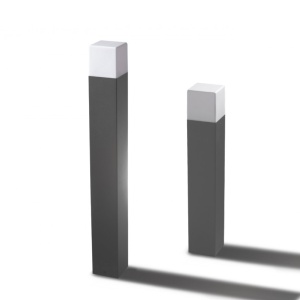 Stalp de iluminat exterior modern IP54 SORANO H-70cm gri 97292 universul-luminii.ro