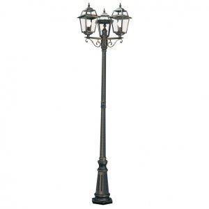 Stalp de iluminat exterior stil traditional IP44 New Orleans 1528-3 SRT