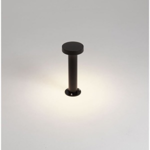 Stalp exterior IP65 LED 2700K GONG negru H-30cm - Img 2