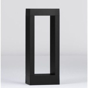 Stalp exterior LED 3000K IP65 DOLIX negru, H-30cm - Img 9